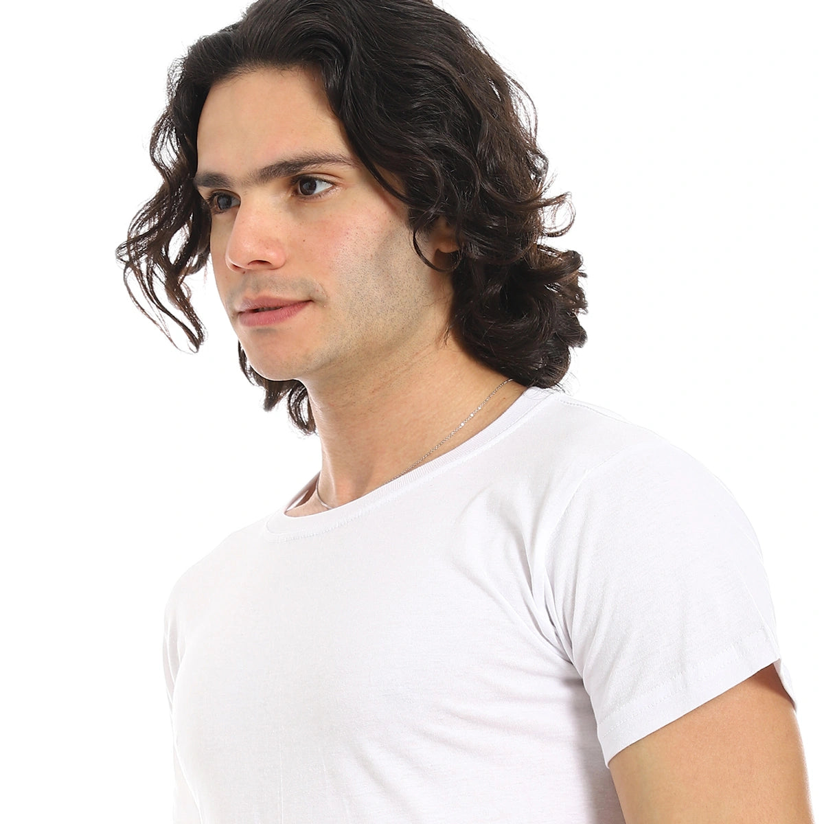 Red Circle - Basic Round T-shirt for - Men