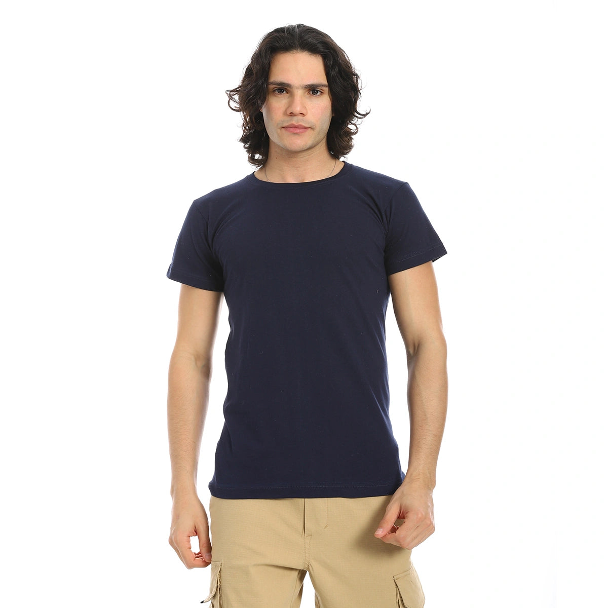 Red Circle - Basic Round T-shirt for - Men