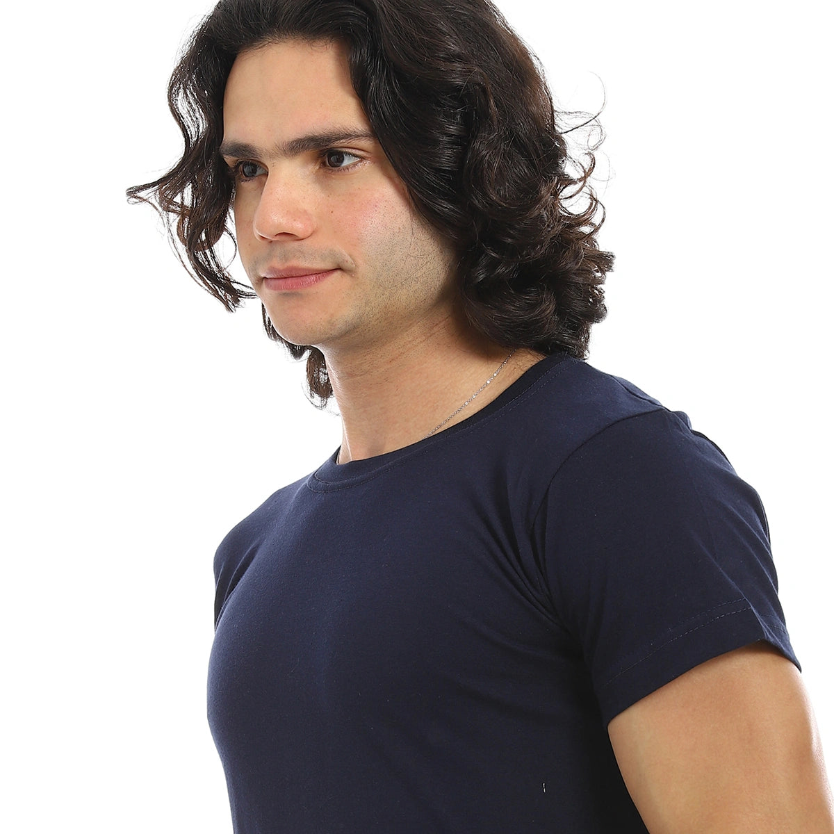 Red Circle - Basic Round T-shirt for - Men