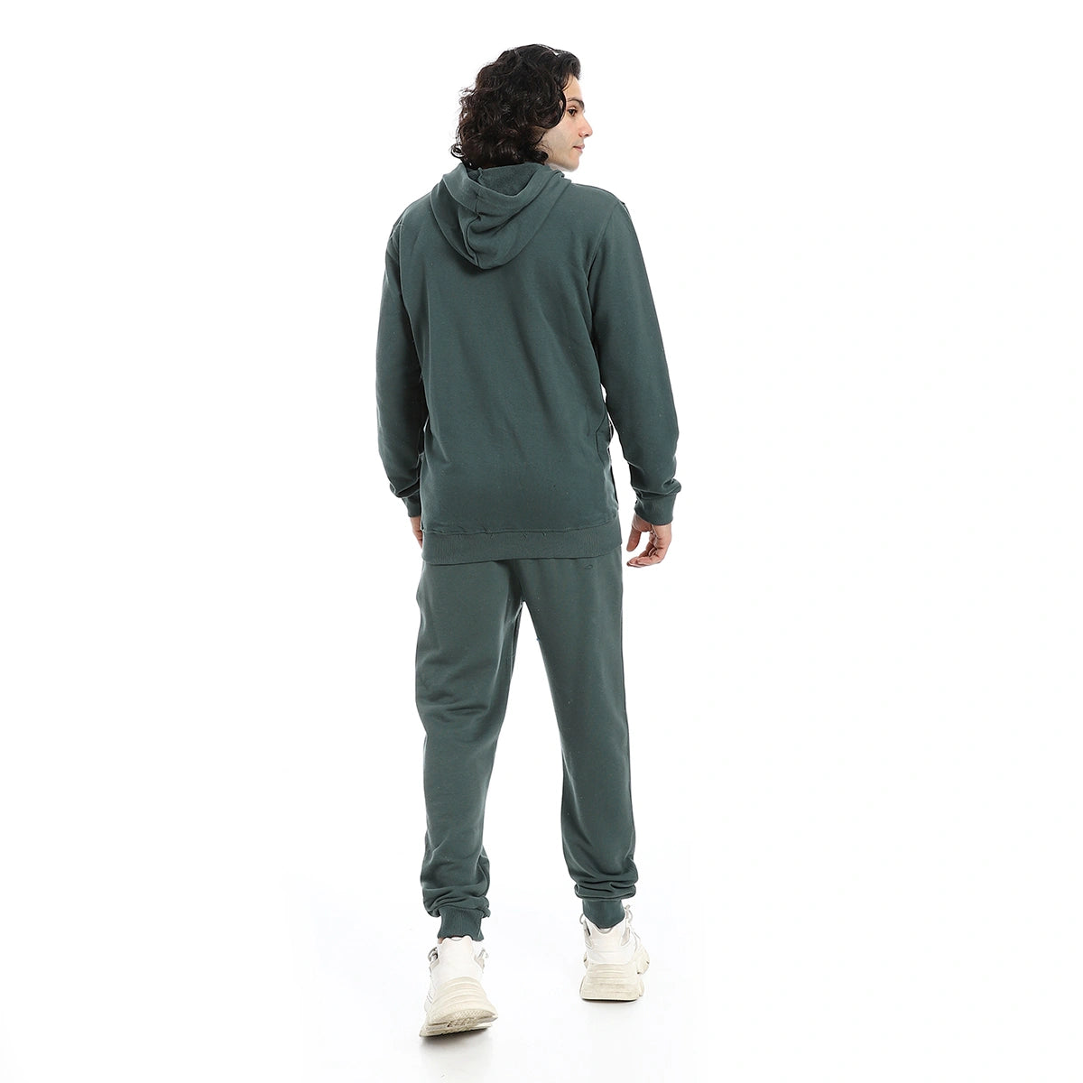Red Circle - Summer Melton Winter  Zipper Hooded Sweatshirt for - Men