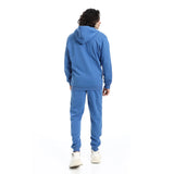 Red Circle - Summer Melton Winter  Zipper Hooded Sweatshirt for - Men