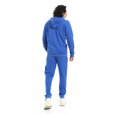 Red Circle - Summer Melton Winter  Zipper Hooded Sweatshirt for - Men