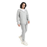 Red Circle - Summer Melton Winter  Zipper Hooded Sweatshirt for - Men