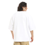 Red Circle -  oversized T-shirt, half sleeve, Derby bracelet for - Men