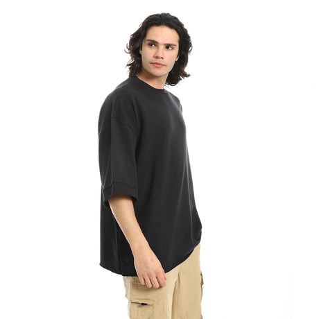 Red Circle -  oversized T-shirt, half sleeve, Derby bracelet for - Men