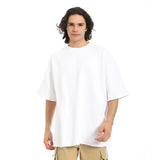 Red Circle - Oversized T-shirt, round neck, on the eagle, Orly for - Men