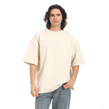 Red Circle - Oversized T-shirt, round neck, on the eagle, Orly for - Men