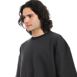 Red Circle - Oversized T-shirt, round neck, on the eagle, Orly for - Men