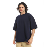 Red Circle - Oversized T-shirt, round neck, on the eagle, Orly for - Men