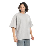 Red Circle - Oversized T-shirt, round neck, on the eagle, Orly for - Men