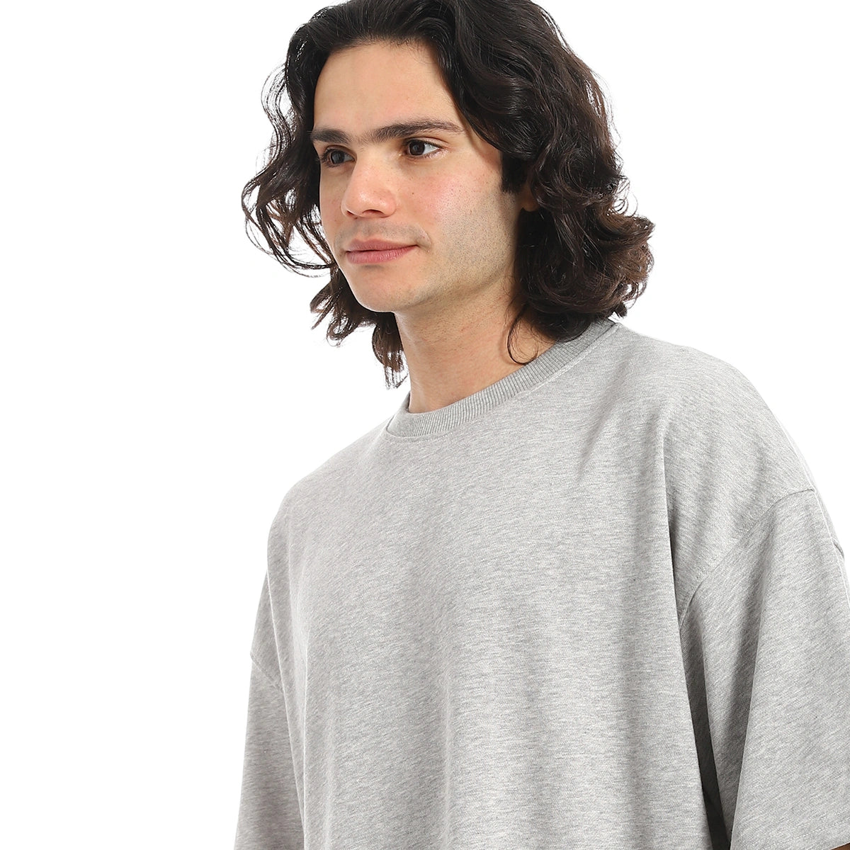Red Circle - Oversized T-shirt, round neck, on the eagle, Orly for - Men
