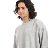 Red Circle - Oversized T-shirt, round neck, on the eagle, Orly for - Men