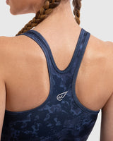 Lava Print Padded Sports Bra
