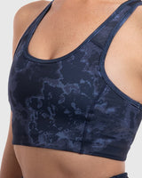 Lava Print Padded Sports Bra