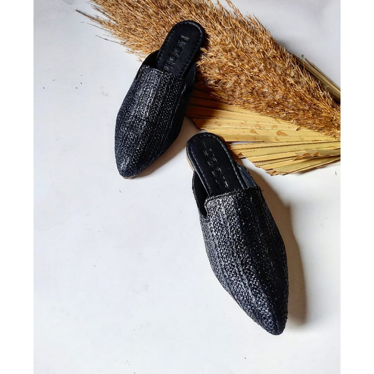 Hoolt - Mules burlap for women
