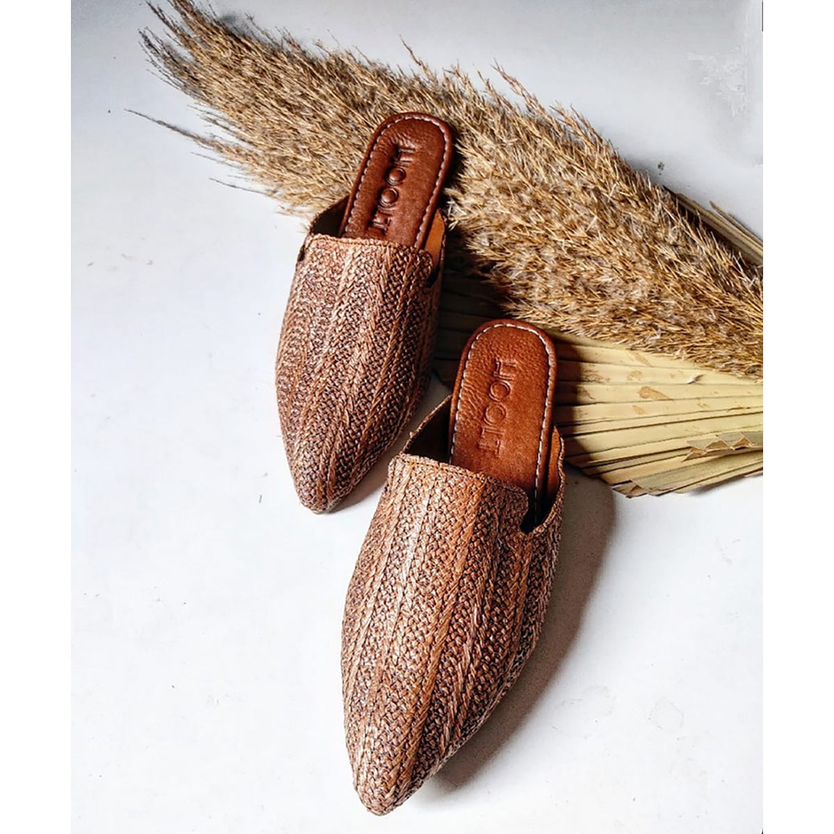 Hoolt - Mules burlap for women