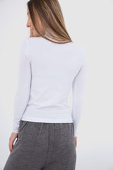 Microfiber Long Sleeves Top
