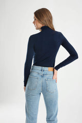 Microfiber Long Sleeves Top