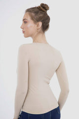 Microfiber Long Sleeves Top