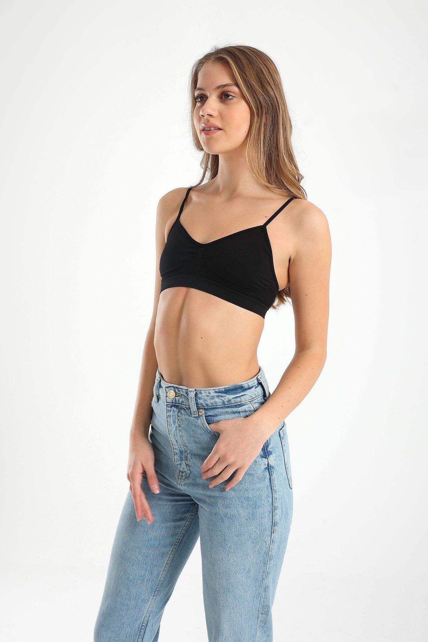Carina -Microfiber Seamless Bralette (Pack of 3)