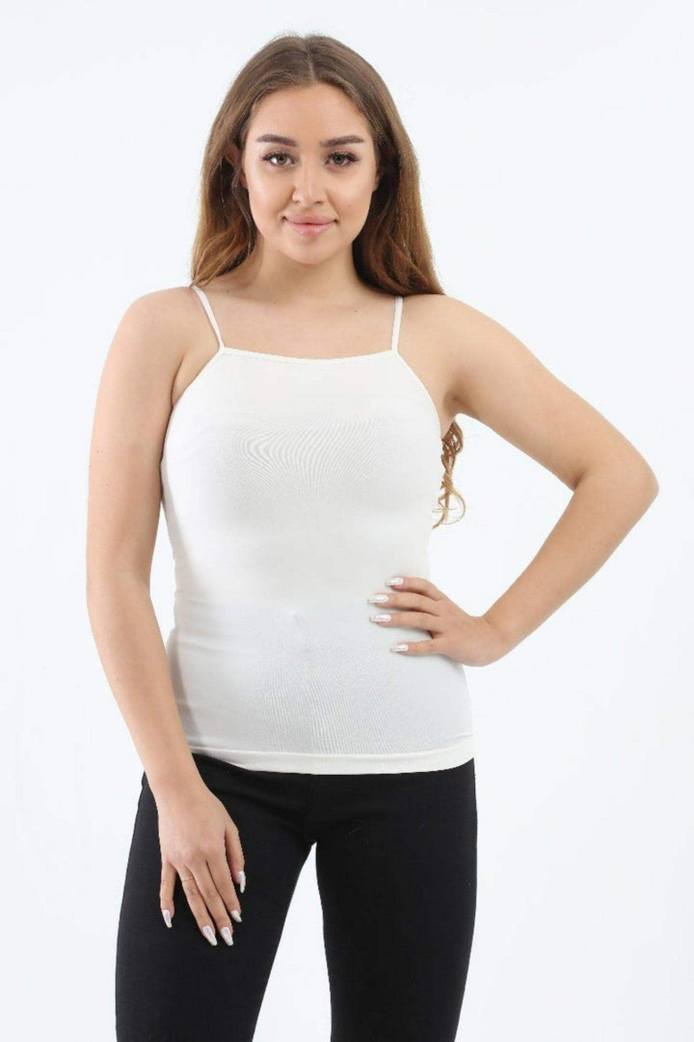 Carina -Microfiber Seamless Cami Top (Pack of 3)