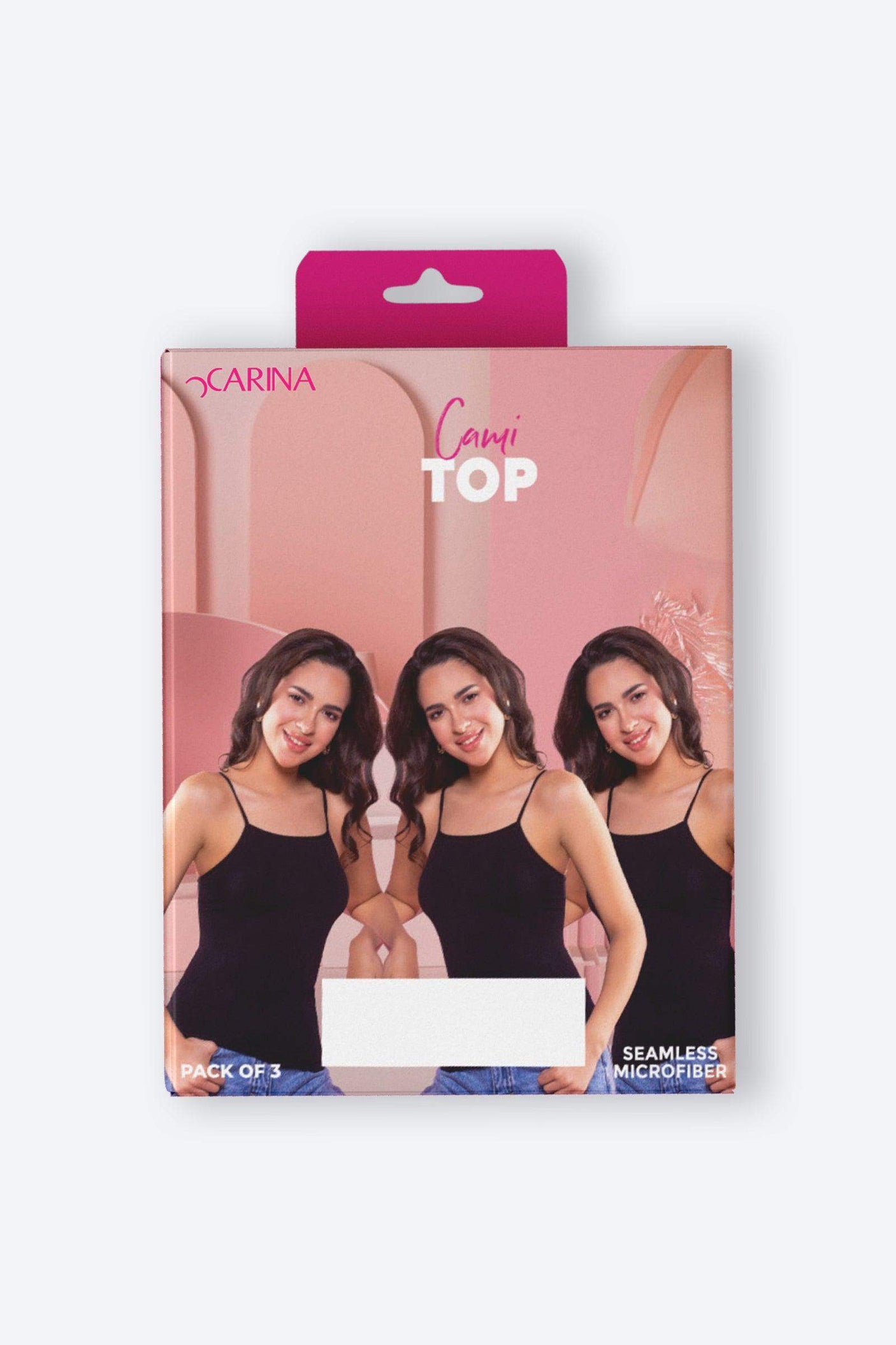 Carina -Microfiber Seamless Cami Top (Pack of 3)
