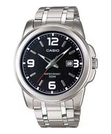 CASIO - Watch for Men MTP-1314D-1AVDF Analog Metal Black