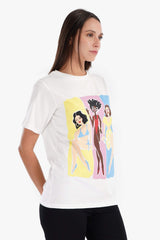 Carina -  Off White Lounge T-Shirt