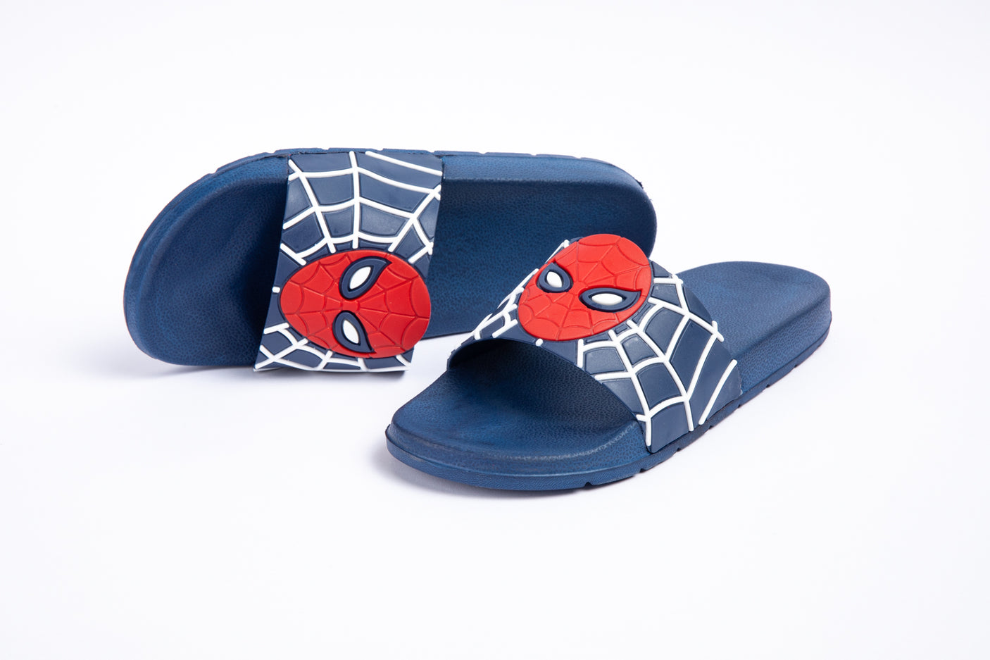 Onda Onda Diseny Spider Perforated Slid For Boys - Navy
