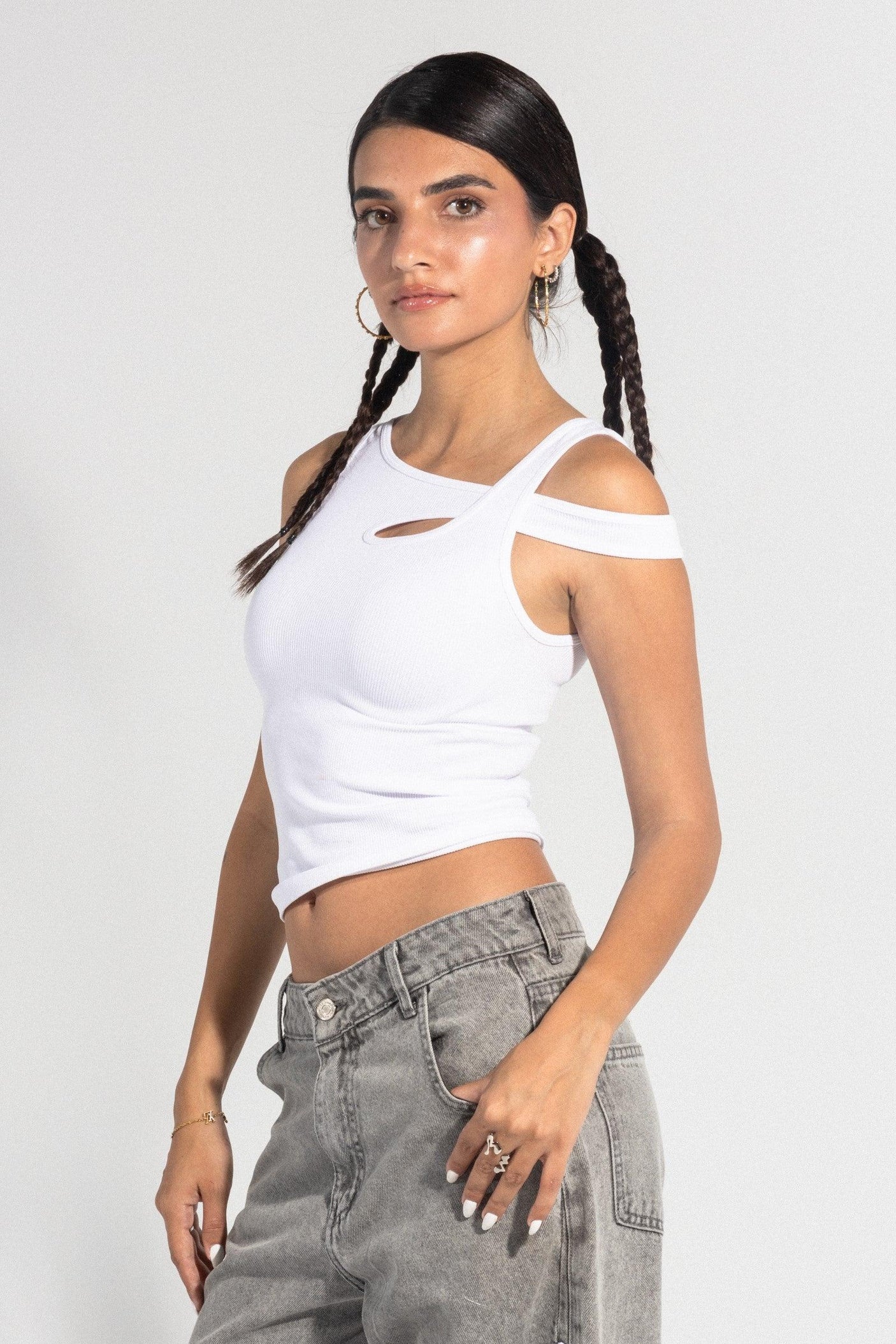 Carina - One Strap - White