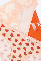 Carina -Pack of 3 Colored Bikini Panties
