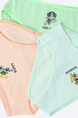 Carina -Pack of 3 Girly Brief Panties