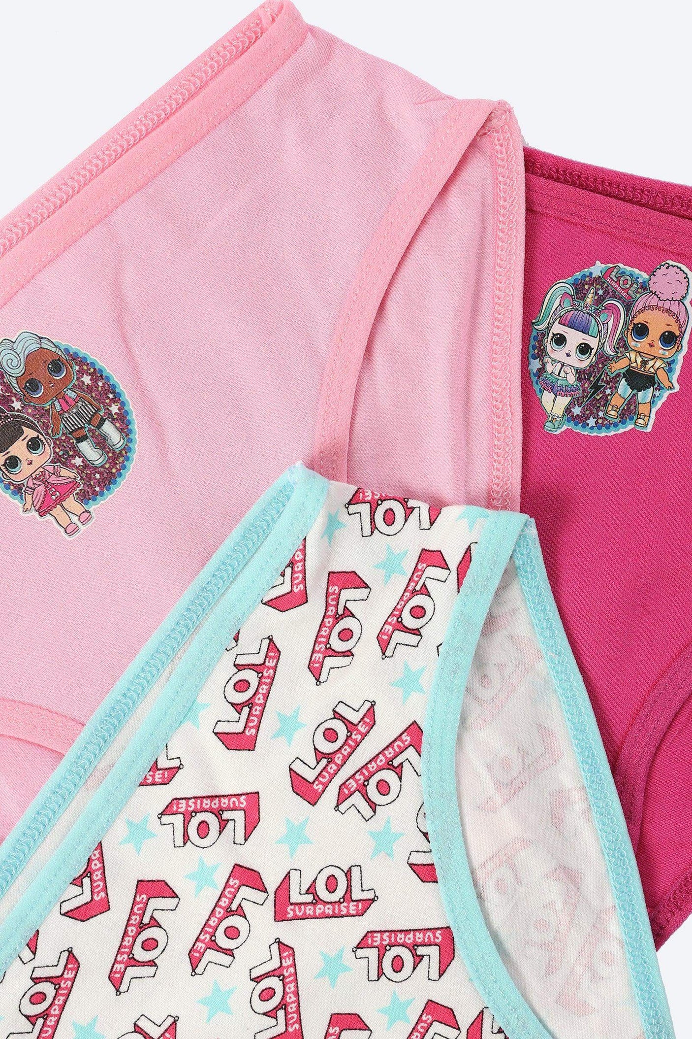 Carina -Pack of 3 Girly Brief Panties