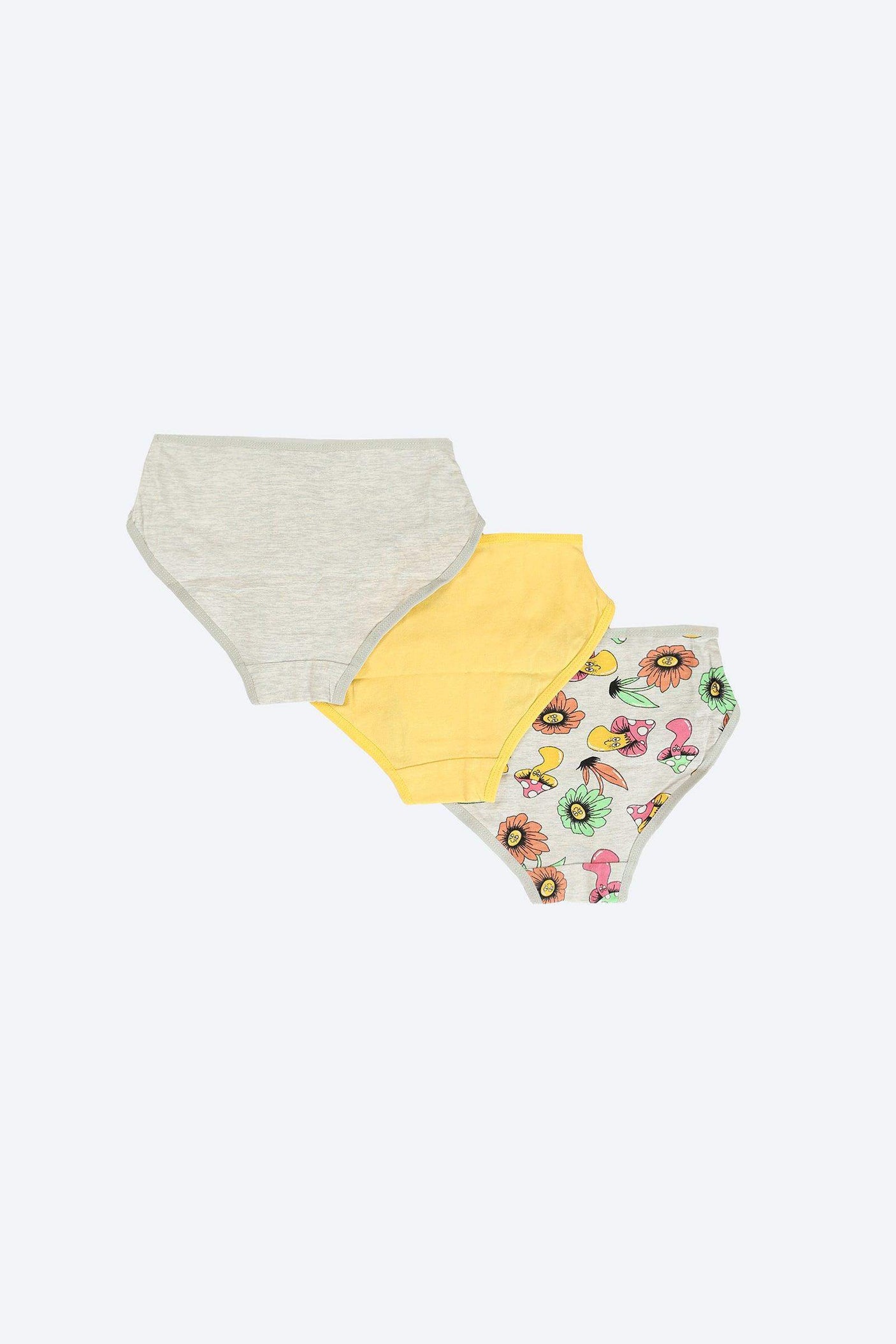 Pack of 3 Girly Colored Briefs