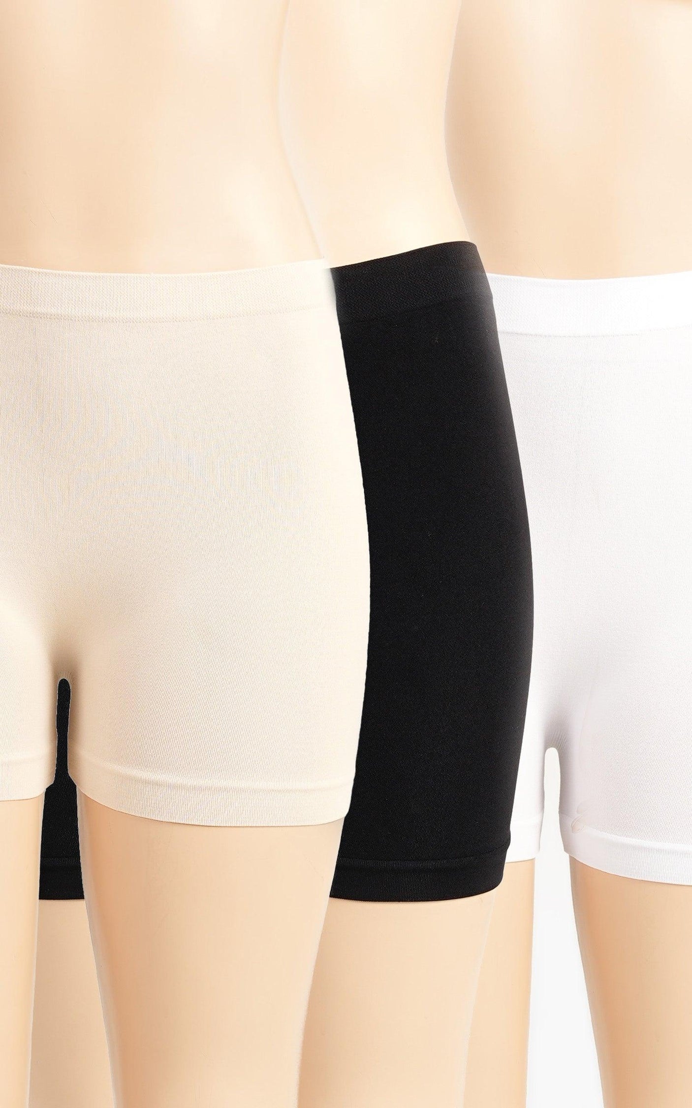 Carina -Pack of 3 Microfiber Mini Shorts
