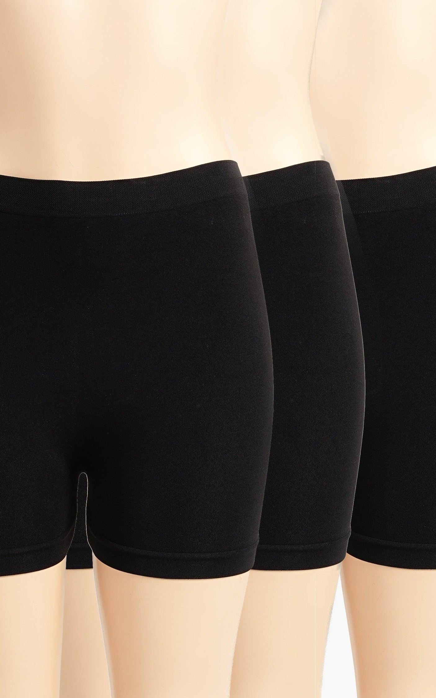 Carina -Pack of 3 Microfiber Mini Shorts