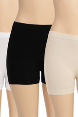 Carina -Pack of 3 Microfiber Mini Shorts
