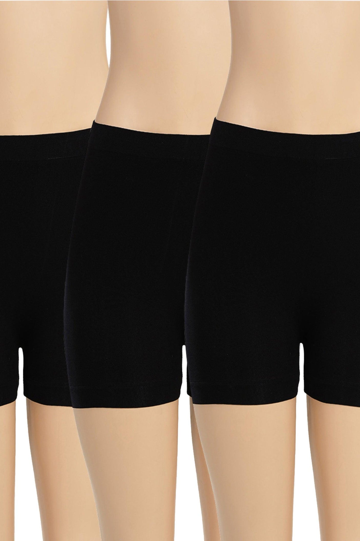 Carina -Pack of 3 Microfiber Mini Shorts