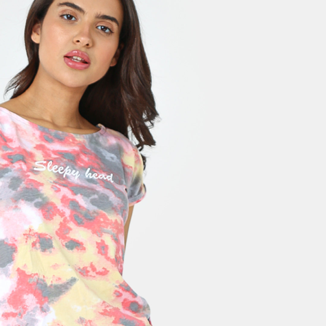 champs land - Tie and dye pajama Set