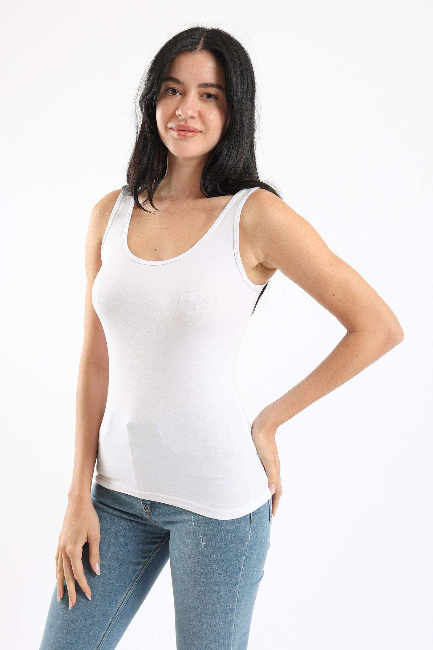 Plunge Neck Top