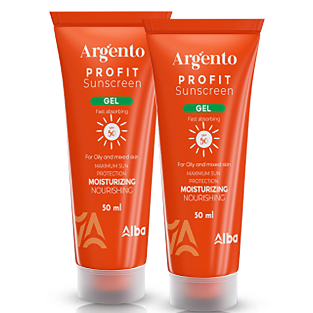 Argento - Offer Profit Sun Block Gel 50 ml 1+1