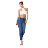 Forever 21 - High-Rise Straight Jeans - Sold by FIG