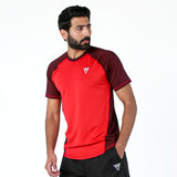 champs land - Double face Performance t-shirt - Fire Red