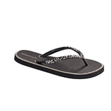 Pantofula -Summer Slippers Sparkly Black