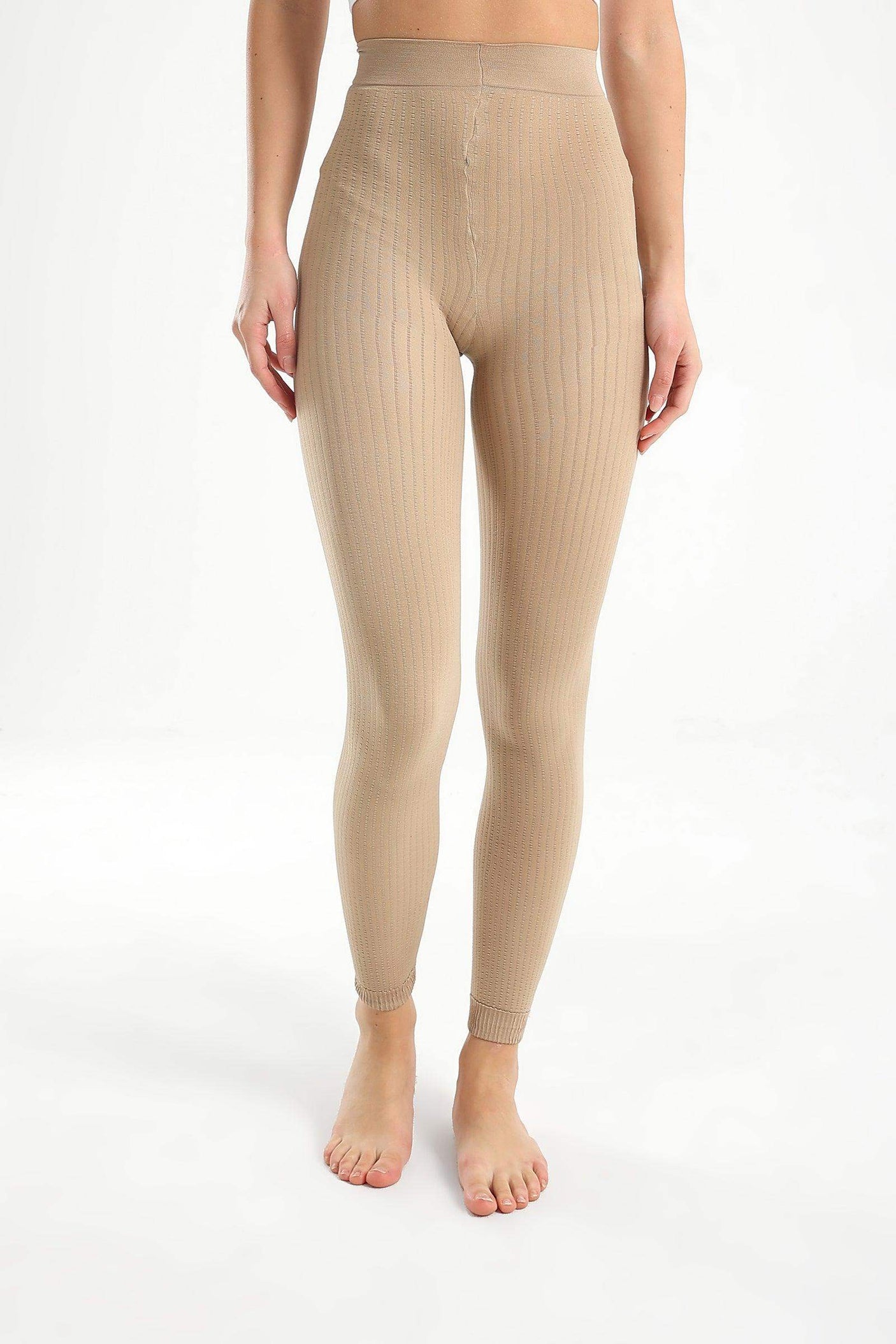 Carina -Ribbed High Rise Leggings