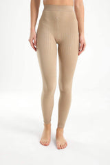 Carina -Ribbed High Rise Leggings