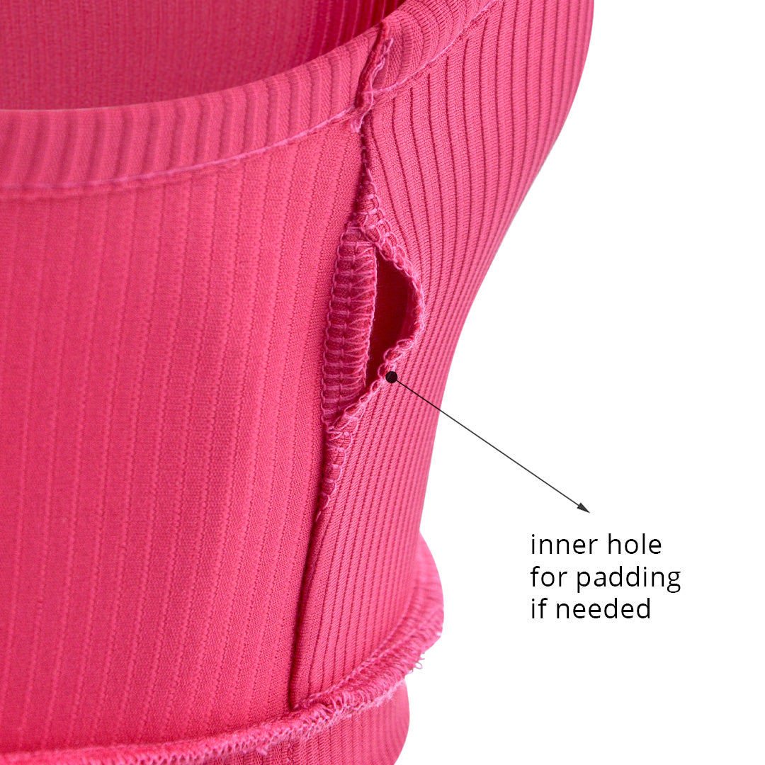 Champs Land - DOE Ribbed Sports Bra