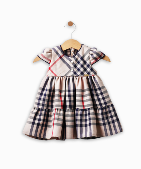 Teddybear - Mini Plaid Dress