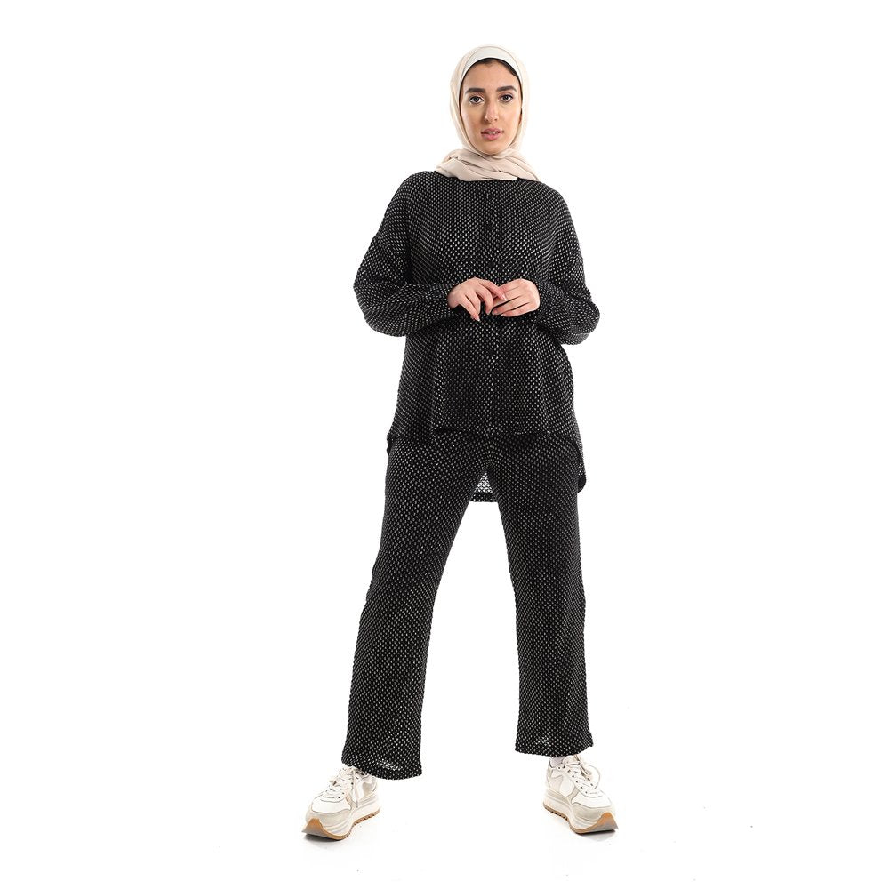 كادي - طقم قطعتين كاجوال للنساء