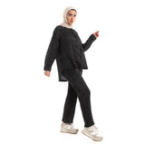 كادي - طقم قطعتين كاجوال للنساء